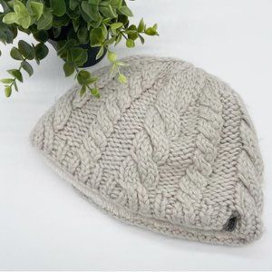 NORTH FACE Women’s Cable Knit Wool and Alpaca Blend Beanie Hat